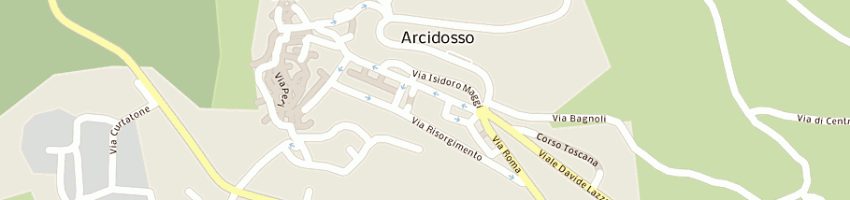 Mappa della impresa ufficio del giudice di pace a ARCIDOSSO
