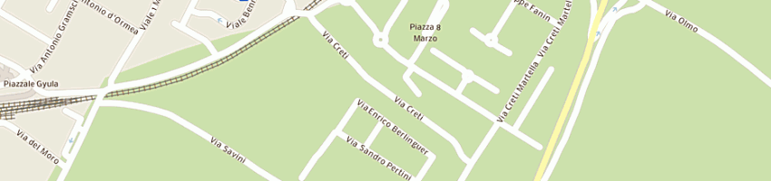 Mappa della impresa fustini franco a BUDRIO