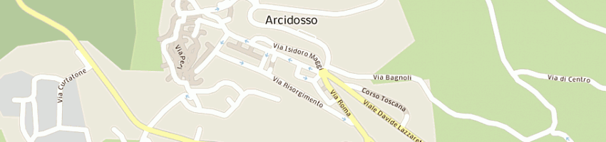 Mappa della impresa agri center snc di berti e c a ARCIDOSSO