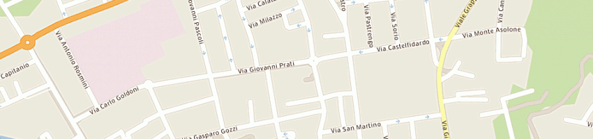 Mappa della impresa scuole pubbliche - istituti comprensivi - vicenza 11 - via prati a VICENZA