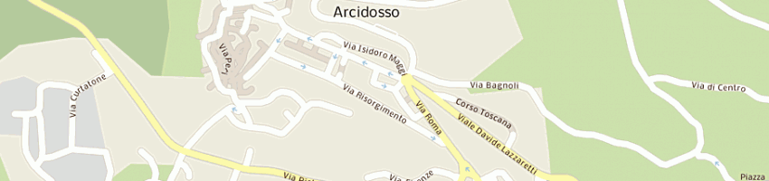 Mappa della impresa lenzi marco a ARCIDOSSO