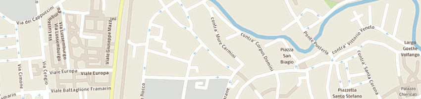 Mappa della impresa salini gabriella a VICENZA