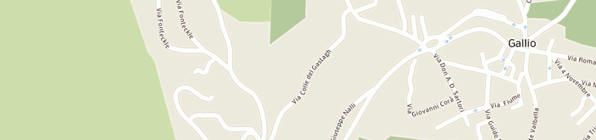 Mappa della impresa banca popolare di vicenza a GALLIO