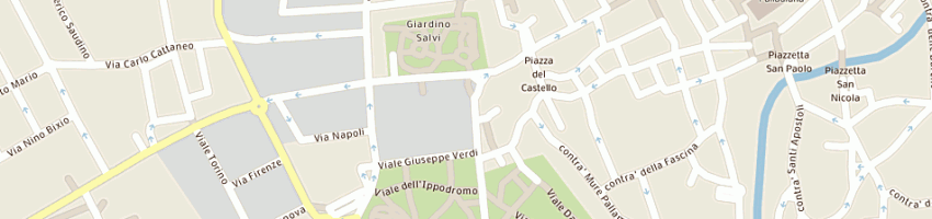 Mappa della impresa cassa di risparmio di padova e rovigo spa a VICENZA