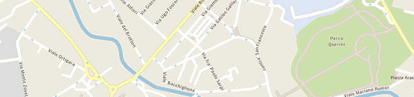 Mappa della impresa bedin roberto a ARCUGNANO