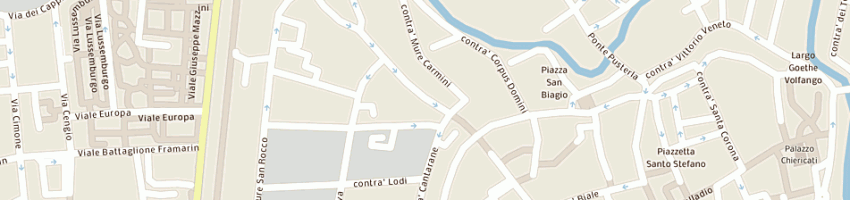 Mappa della impresa associazione il tritone a VICENZA