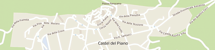 Mappa della impresa antico frantoio sas di sorrentino alf a CASTEL DEL PIANO