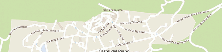 Mappa della impresa kruger pub di mastacchini simone sas a CASTEL DEL PIANO