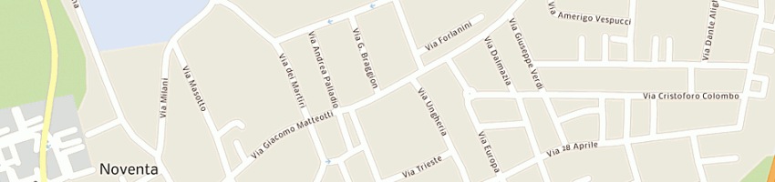 Mappa della impresa banca intesa spa a NOVENTA VICENTINA
