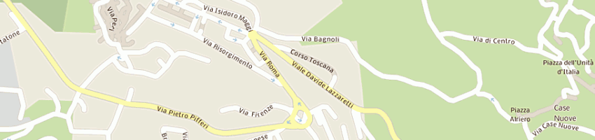 Mappa della impresa autoricambi vanni di vanni rc e p sas a ARCIDOSSO