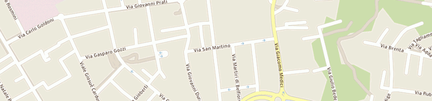 Mappa della impresa ristorante pizzeria o sole mio a VICENZA