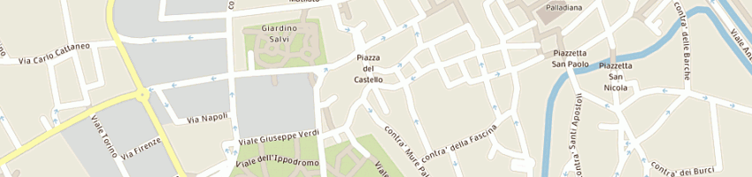 Mappa della impresa lions club vicenza a VICENZA