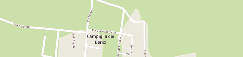 Mappa della impresa studio coralba di gotter coralba a CAMPIGLIA DEI BERICI