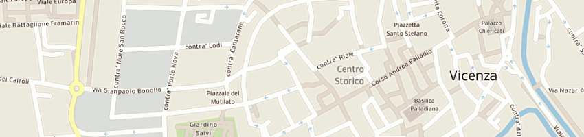 Mappa della impresa carollo fulvio a VICENZA