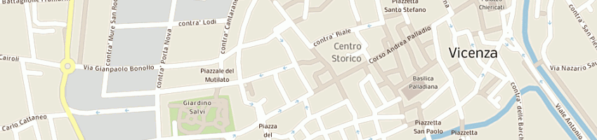 Mappa della impresa salone renata e daniela snc di valle renata e rigon daniela a VICENZA