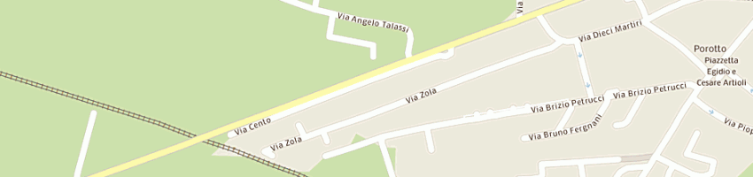 Mappa della impresa poltronieri loris a FERRARA