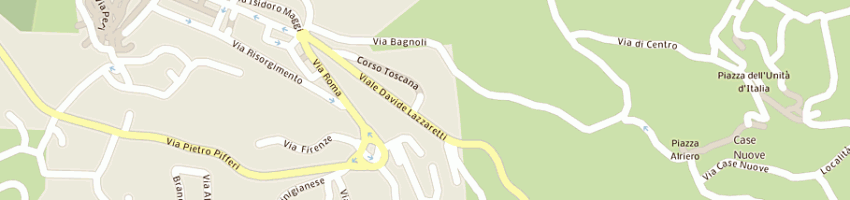 Mappa della impresa minimarket snc di innocenti stefania e c a ARCIDOSSO