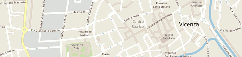 Mappa della impresa camera di commercio industria artigianato e agricoltura a VICENZA