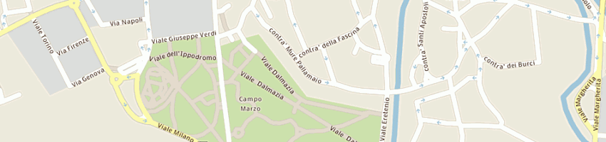 Mappa della impresa select sas a VICENZA