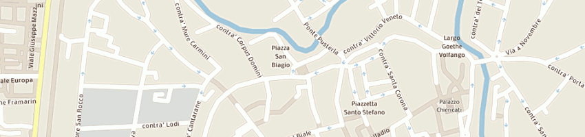 Mappa della impresa marcon sas di marcon renato e c a VICENZA