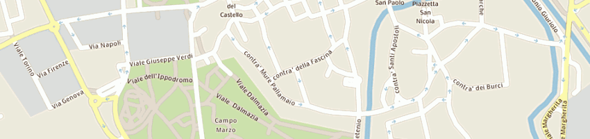 Mappa della impresa anici assne nazle invalidi civili a VICENZA