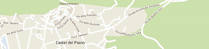 Mappa della impresa enolea srl a CASTEL DEL PIANO
