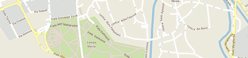Mappa della impresa liceo europeo vicenza srl a VICENZA