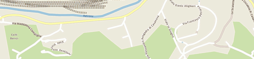 Mappa della impresa asstetronic di bedin walter a VICENZA