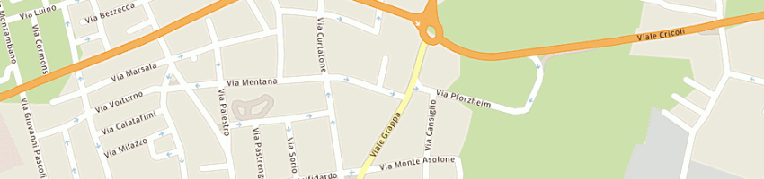 Mappa della impresa coriele luigi e severino sncdi coriele severino e c a VICENZA