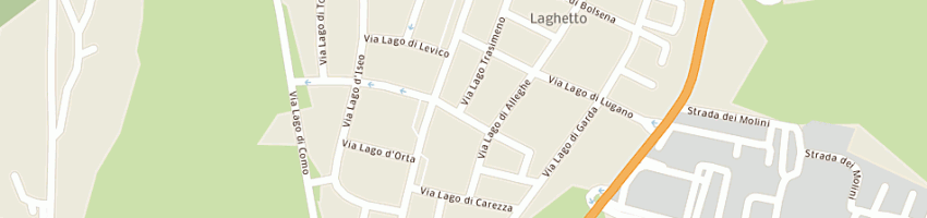Mappa della impresa ferracin luigi a VICENZA