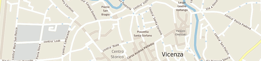 Mappa della impresa viva s r l a VICENZA