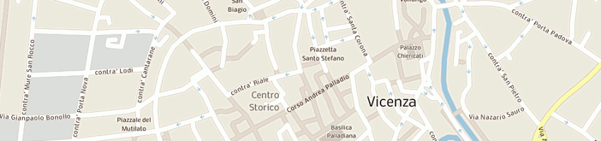 Mappa della impresa positec italia srl a VICENZA