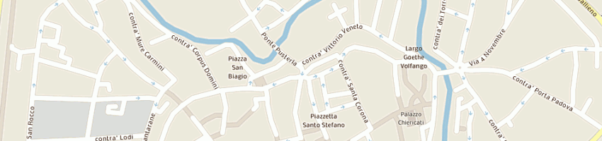 Mappa della impresa rumor paolo a VICENZA