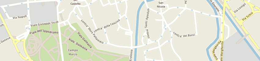 Mappa della impresa facchin sergio a VICENZA