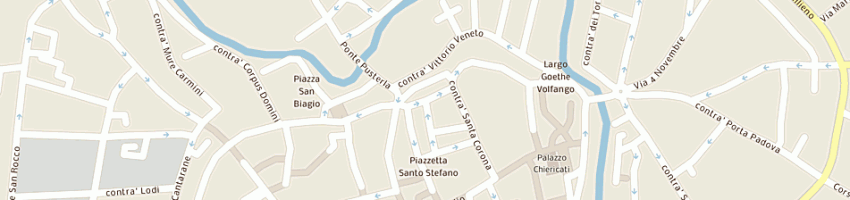 Mappa della impresa dna srl a VICENZA