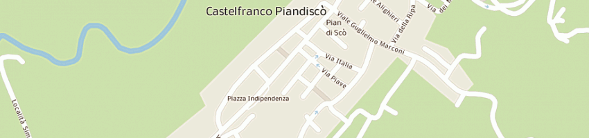 Mappa della impresa rauch design di rauch andrea a PIAN DI SCO