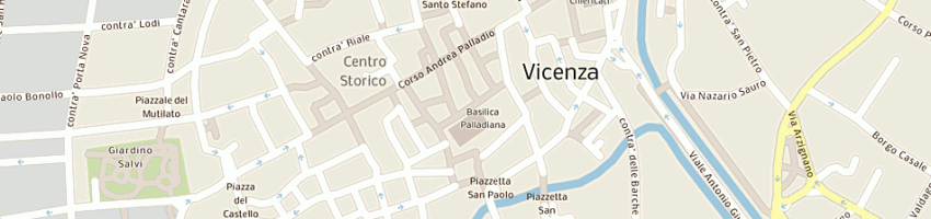 Mappa della impresa dal monico di ennio elio dal monico e c snc a VICENZA