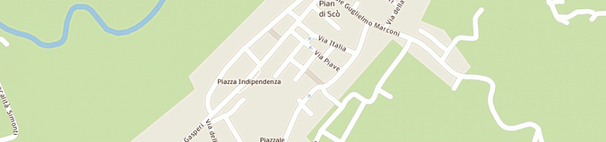 Mappa della impresa cantini giovanni a PIAN DI SCO