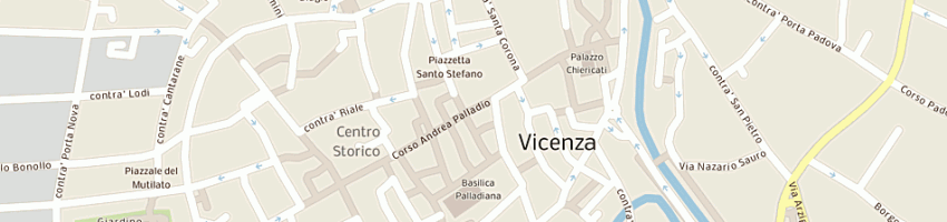 Mappa della impresa alfa sas a VICENZA