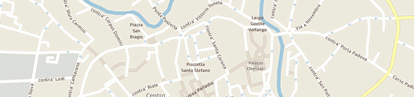 Mappa della impresa rigano carmelo a VICENZA