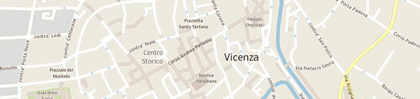 Mappa della impresa caron manuelo sas a VICENZA