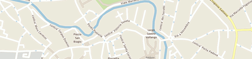Mappa della impresa nipa (srl) a VICENZA