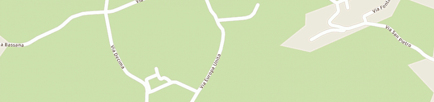 Mappa della impresa la casa - residenza sanitaria assistenziale a MONTECCHIO PRECALCINO