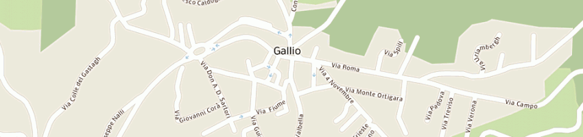 Mappa della impresa finco domenico (sas) a GALLIO