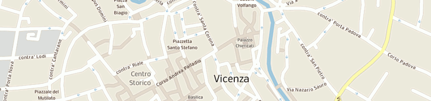 Mappa della impresa zaccaria pietro a VICENZA