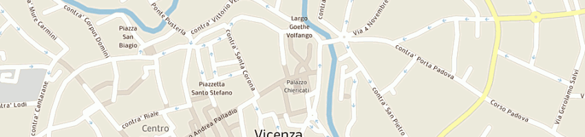 Mappa della impresa veneto banca scpa a VICENZA