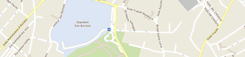 Mappa della impresa i-sec srl a VICENZA