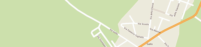 Mappa della impresa salmi giancarlo a POGGIO RENATICO