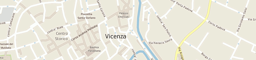 Mappa della impresa edizioni conde' nast spa a VICENZA
