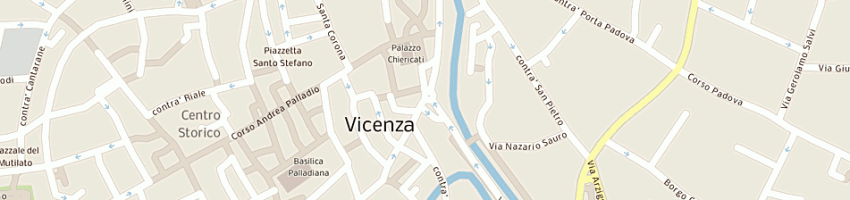Mappa della impresa ingegneria per la cultura srl a VICENZA